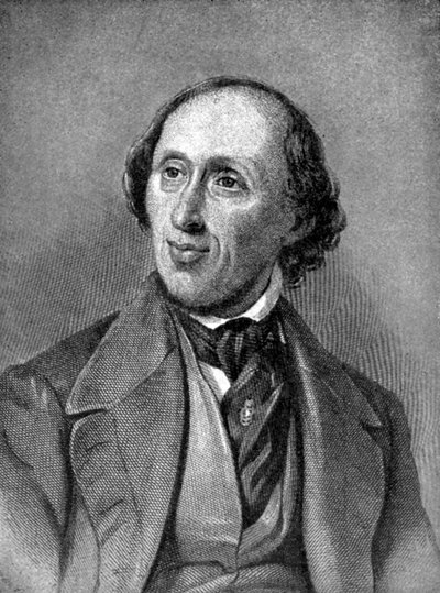Hans Christian Andersen 1805-1875, autor danés de Unbekannt