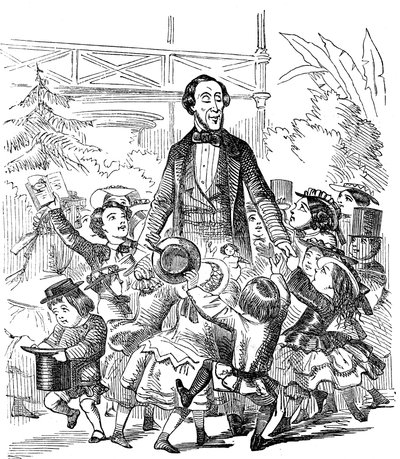 Hans Christian Andersen 1805-1875, autor danés, 1857 de Unbekannt
