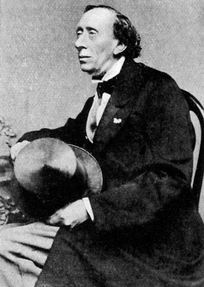 Hans Christian Andersen, autor y poeta danés, mediados del siglo XIX de Unbekannt