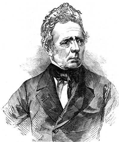 Hans Christian Oersted, físico danés, 1851 de Unbekannt