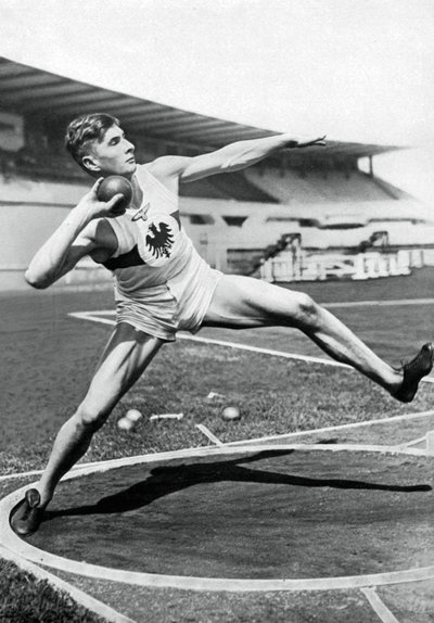 Hans Heinrich Sievert, atleta alemán, 1936 de Unbekannt