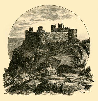 Castillo de Harlech, 1898 de Unbekannt