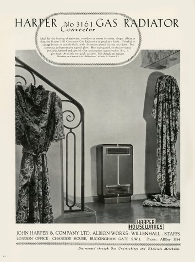 Harper No 3161 Convector Radiador de Gas - Harper Housewares, 1949 de Unbekannt