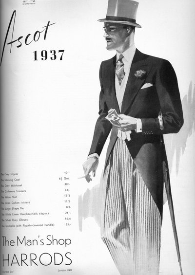 Harrods: La Tienda de Hombres - Ascot 1937 de Unbekannt