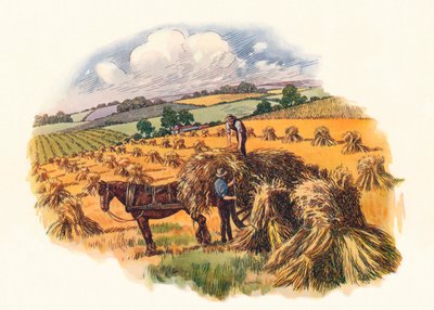 Cosecha en Tolpuddle, 1824, 1934 de Unbekannt