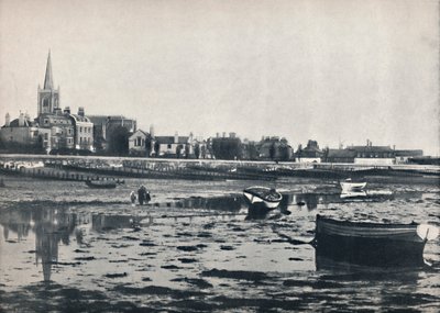 Harwich - La playa en marea baja, 1895 de Unbekannt