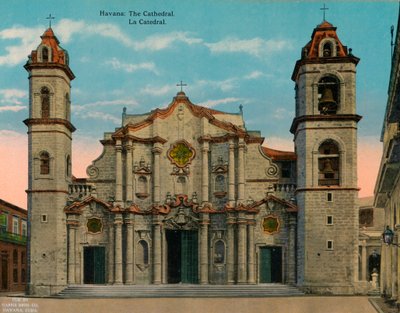 Catedral de La Habana, Cuba, c. 1920 de Unbekannt