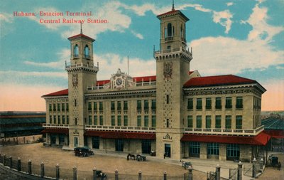 Estación Central de Ferrocarril de La Habana, Cuba, c. 1912 de Unbekannt