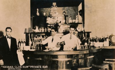 Ron Havana Club, Bar privado, La Habana, Cuba, c1900s de Unbekannt