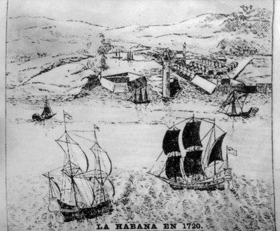 La Habana en 1720, década de 1910 de Unbekannt