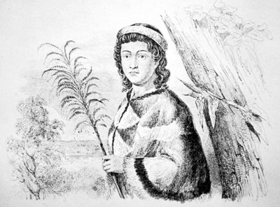 Princesa hawaiana Nahienaena, siglo XVIII de Unbekannt