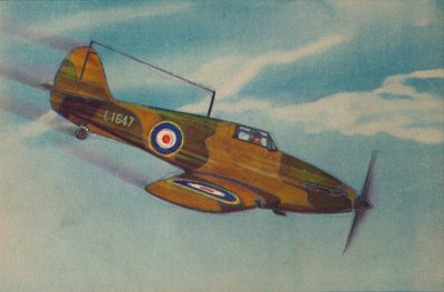 Caza Hawker Hurricane, c1944 de Unbekannt