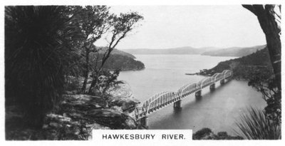Río Hawkesbury, Australia, 1928 de Unbekannt