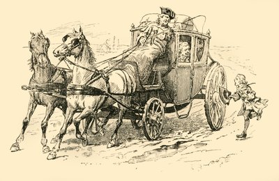 Llamó al cochero para que se detuviera, 1907 de Unbekannt