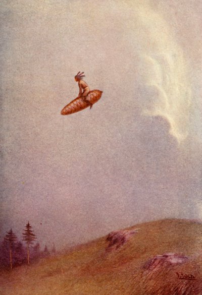 Él cabalgó contra el viento, 1914 de Unbekannt