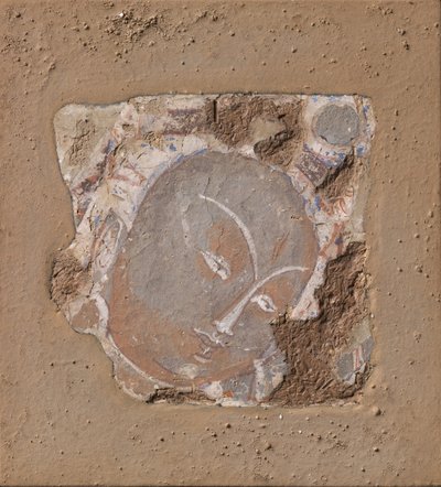 Cabeza de Bodhisattva, ca. siglo VI-VII de Unbekannt