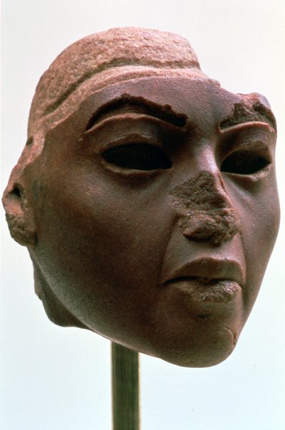Cabeza de la Reina Egipcia Antigua Tiye, c1388-1340 a.C. de Unbekannt