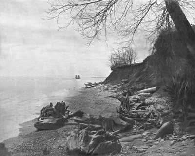 Rumbo a la orilla, Lago Michigan, EE.UU., c1900 de Unbekannt