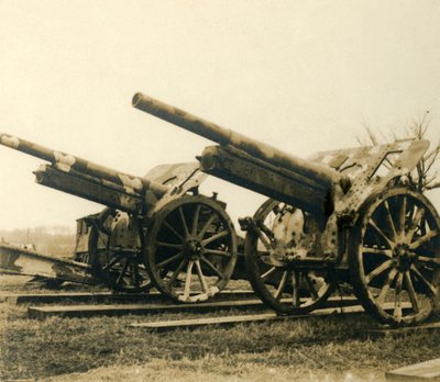 Artillería pesada, c1914-c1918 de Unbekannt