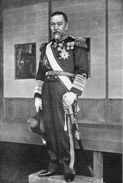 Heiachiro Togo, comandante naval japonés, Guerra Ruso-Japonesa, 1904-1905 de Unbekannt