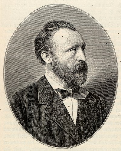 Heinrich von Stephan 1831-1897, director general de correos de Unbekannt