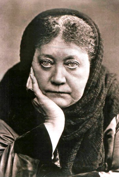 Helena Blavatsky, autora rusa y fundadora de la Teosofía, 1889 de Unbekannt