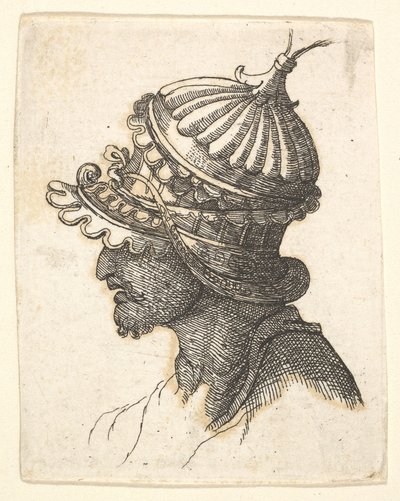 Cabeza con casco de Unbekannt