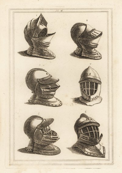 Cascos de la Torre de Londres de Unbekannt