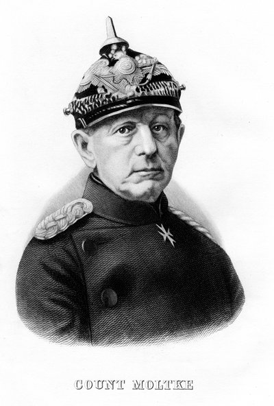 Helmuth Karl Bernhard von Moltke, mariscal de campo alemán, siglo XIX de Unbekannt