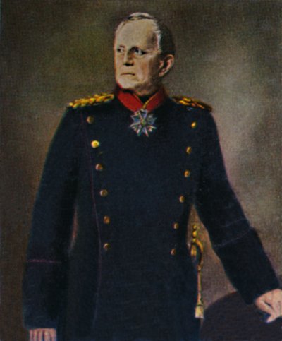 Helmuth von Moltke 1800-1891 - Pintura de Lenbach, 1934 de Unbekannt