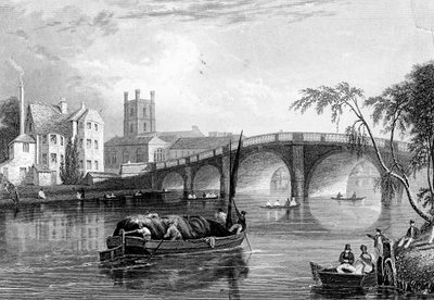 Puente de Henley, Henley-on-Thames, Londres, 1803 de Unbekannt