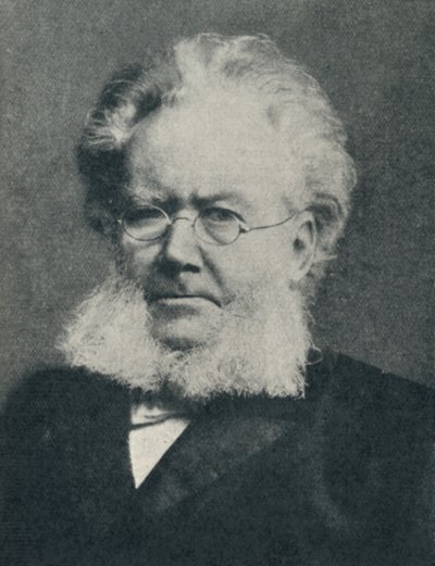 Henrik Ibsen - En el apogeo de su éxito, c1897, c1925 de Unbekannt