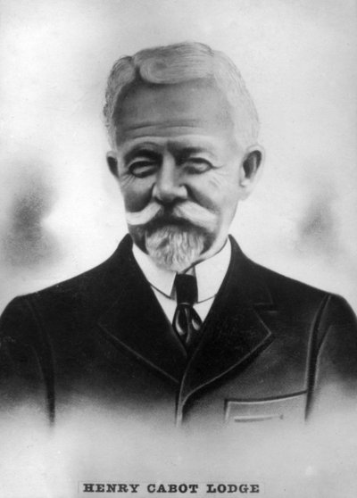Henry Cabot Slim Lodge 1850-1924, senador republicano e historiador estadounidense, c1910 de Unbekannt