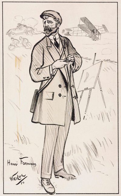 Henry Farman, aviador francés de Unbekannt