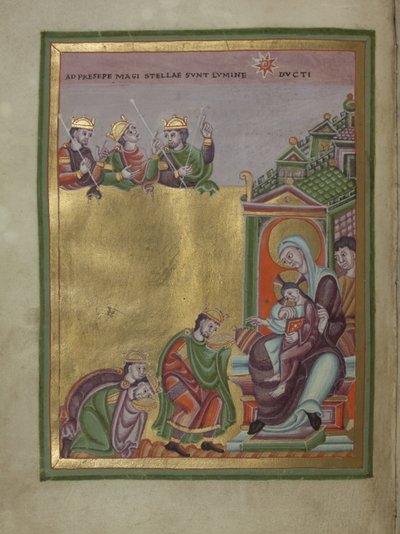 Enrique III, Emperador del Sacro Imperio Romano Evangelarium para Enrique III, 1039-1043 de Unbekannt