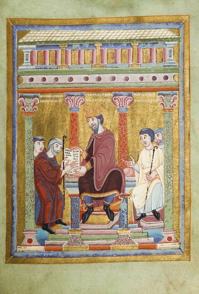 Enrique III, Emperador del Sacro Imperio Romano Evangelario para Enrique III, 1039-1043 de Unbekannt