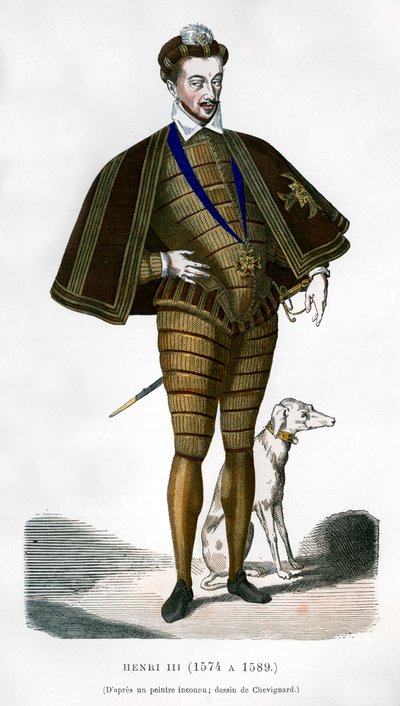 Enrique III, Rey de Francia, siglo XVI 1882-1884 de Unbekannt