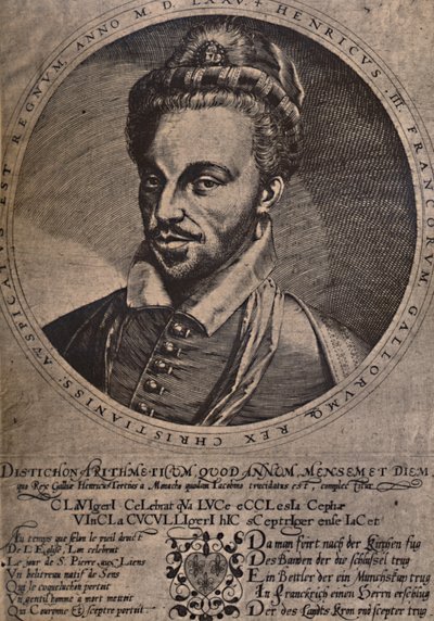 Enrique III, rey de Francia, siglo XVI, 1894 de Unbekannt