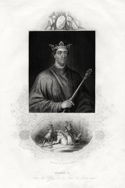 Enrique II, Rey de Inglaterra, 1860 de Unbekannt