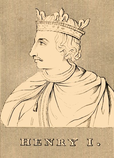 Enrique I, c1068-1135, 1830 de Unbekannt