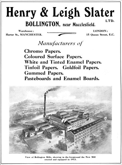Henry & Leigh Slater Ltd. - anuncio, 1916 de Unbekannt