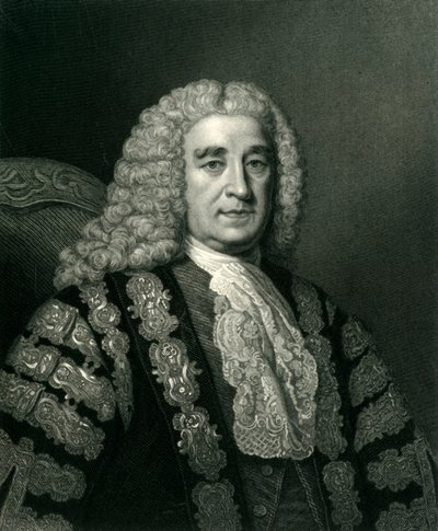 Henry Pelham, c. 1740, c. 1884 de Unbekannt