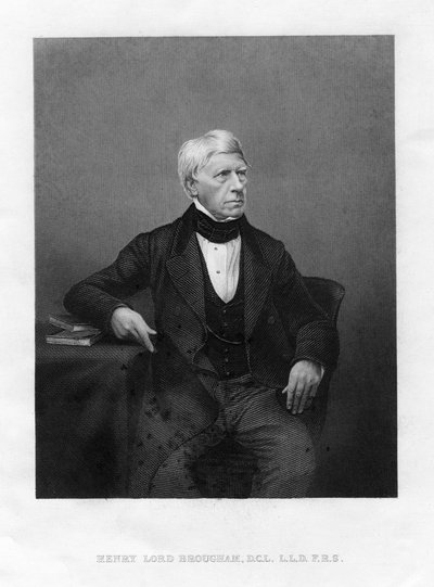 Henry Peter Brougham, Barón Brougham y Vaux, jurista y político británico nacido en Escocia de Unbekannt