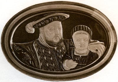 Enrique VIII y el príncipe Eduardo, 1902 de Unbekannt