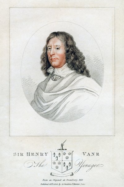 Henry Vane el Joven, estadista y miembro del Parlamento, 1814 de Unbekannt