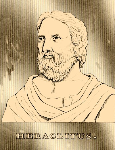 Heráclito, c535 -c475 a.C., 1830 de Unbekannt