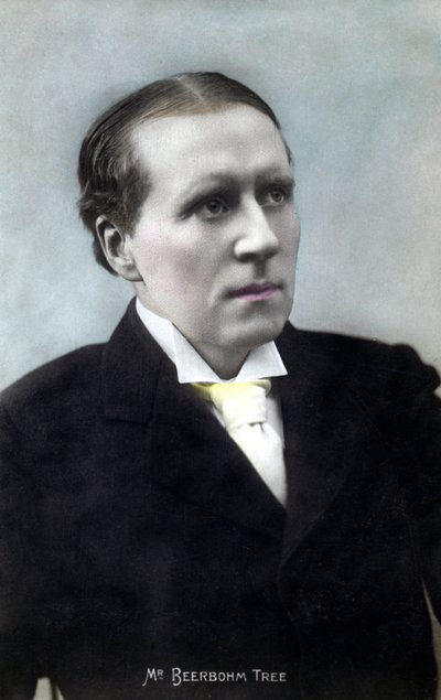 Herbert Beerbohm Tree 1852-1917, actor y director de teatro inglés, principios del siglo XX de Unbekannt