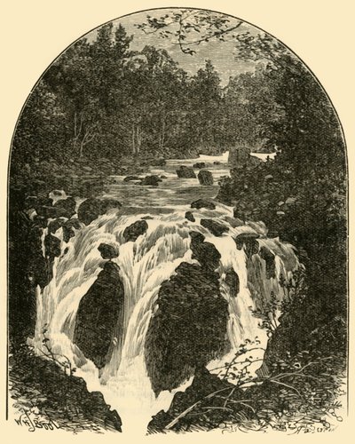 Cascada del Hermitage, 1898 de Unbekannt