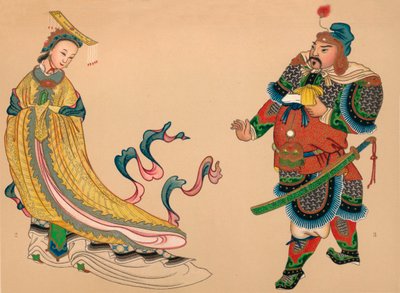 Héroes y Heroínas de la Historia China, c1903, 1904 de Unbekannt