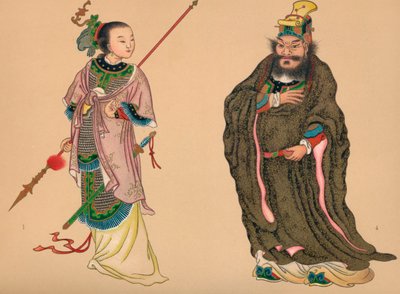 Héroes y Heroínas de la Historia China, c1903, 1904 de Unbekannt